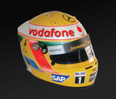 Signed Monaco Helmet