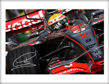 Signed Print ‘Monaco 2007’