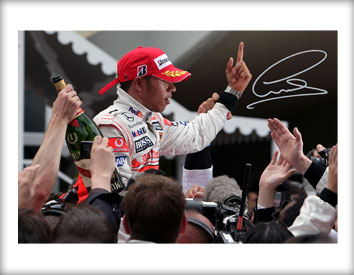 Signed Print ‘Monaco 2008’