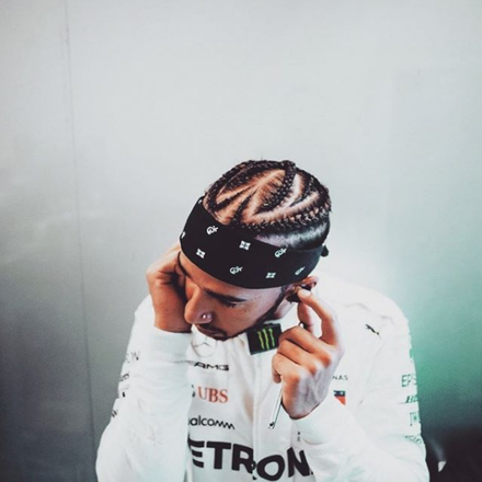 "I was lucky to have been able to congratulate @LewisHamilton in person after securing his 4th world title. #F1 #TeamLH #MexicoGP" via @AnaColinaF1
