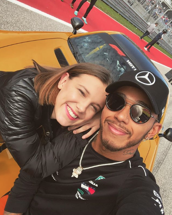 "#ch4mpion #TeamLH @LewisHamilton @MercedesAMGF1 #proudfans" via miss&nbsp;@RenaTaylor_F1&nbsp;💃🏻 young #TeamLH veteran&nbsp;