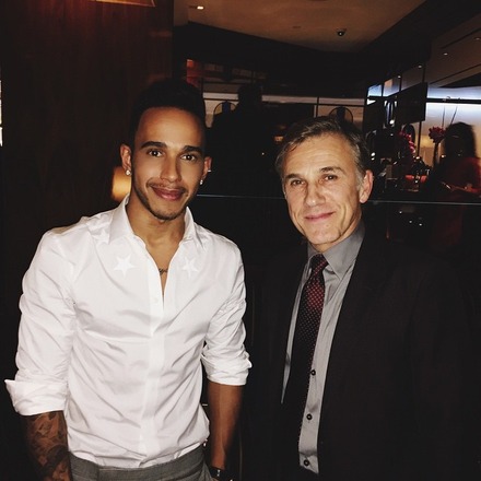 Honour to meet and chat with Christoph Waltz last night. What an incredible actor he is.