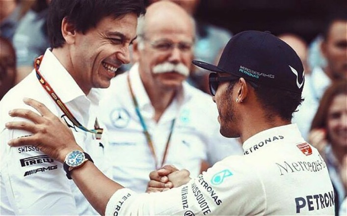 Happy Birthday Toto!!! Wishing you another year of greatness my friend. All the very best. LH. MERCEDES AMG PETRONAS