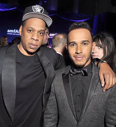 Hov! 🙌🏾 #amfAR JAY Z
