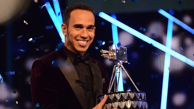 Lewis Hamilton is voted BBC Sports Personality Of The Year 2014