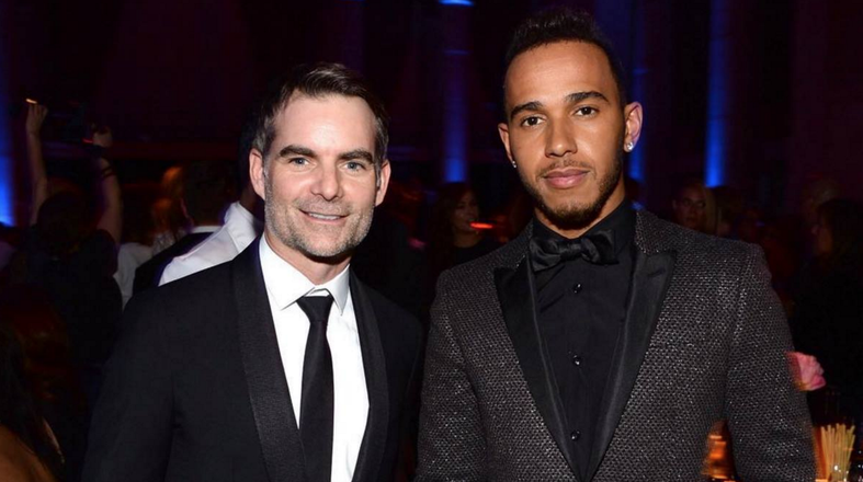 The great +Jeff Gordon  🏁🏁 ‪#‎amfAR‬﻿