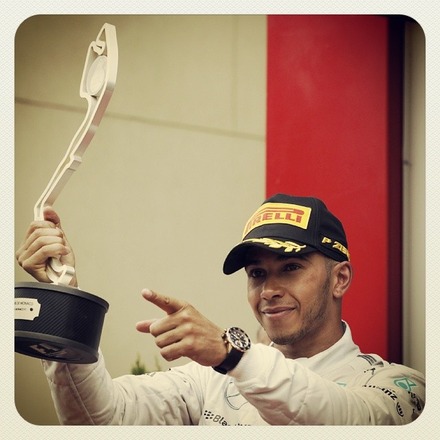 Great to get another 1-2 for the team. Looking forward to Canada now #MonacoGP #teamLH