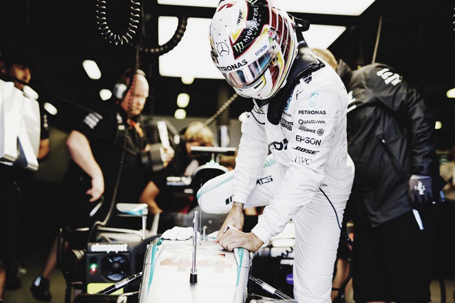 Thank you to my amazing team for a great weekend. A challenging race, but happy we could pull off a 1-2 for the team! Looking forward to Bahrain!! +MERCEDES AMG PETRONAS Photo by Wolfgang Wilhelm﻿