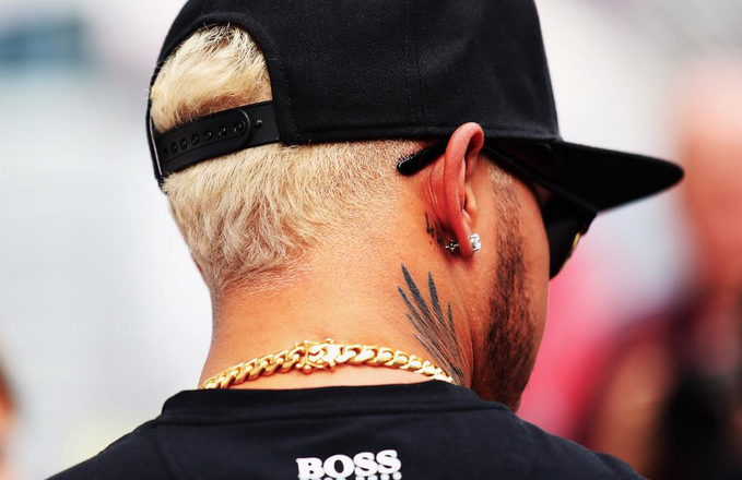 Lewis Hamilton changed his hairstyle "on the spur of the moment"
