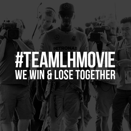 I want to do something special with you guys this week - help me make a series of mini documentaries about your experiences leading up to the big race this weekend.
Grab your phone and go to TeamLHmovie.com - our mobile app that records and sends videos. We'll be putting out film challenges on it throughout the week - follow @Team_LH to catch them all. 
We'll release the videos over the week and will have a final #TeamLH video for you after the #AbuDhabiGP
The #TeamLHmovie will be about you guys all over the world, who experience the races with me. Win or lose - we'll do it together.