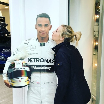 "The other man in my life &nbsp;#LewisHamilton #TeamLH #F1 #Formula1" - via @chell_lawman