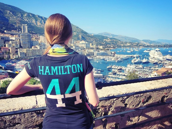 "Monaco was magic! And don't worry @LewisHamilton - there's always next year! #MonacoGP #f1 #TeamLH" via @naomigo