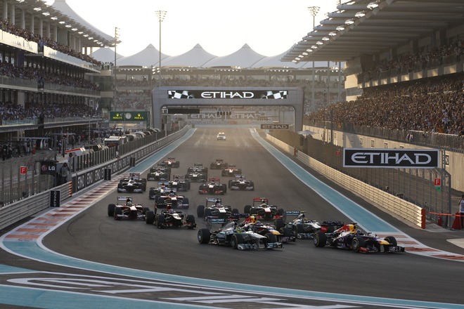 Yas Marina Circuit, Abu Dhabi, Race Day