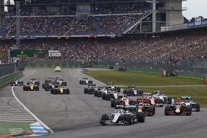 Race day, German GP 2016Credit: Mercedes AMG PETRONAS / Steve Etherington