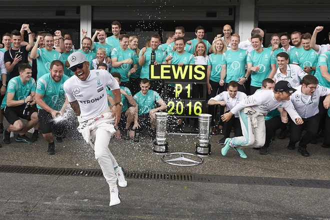 Race day, German GP 2016&nbsp;Credit: Mercedes AMG PETRONAS / Steve Etherington