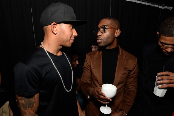 Me and Tinie Tempah at Tinie's birthday and album launch. Had a really great time! Thank you man. #blessed