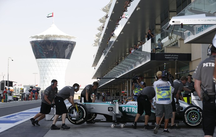 Yas Marina Circuit, Abu Dhabi, Practice One