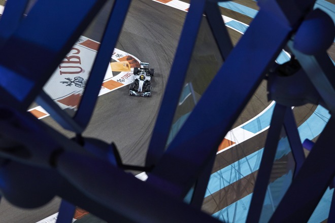 Yas Marina Circuit, Abu Dhabi, Practice Two