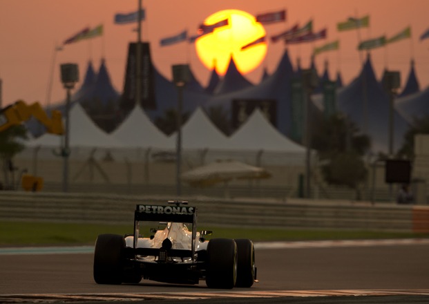 Yas Marina Circuit, Abu Dhabi, Practice Two