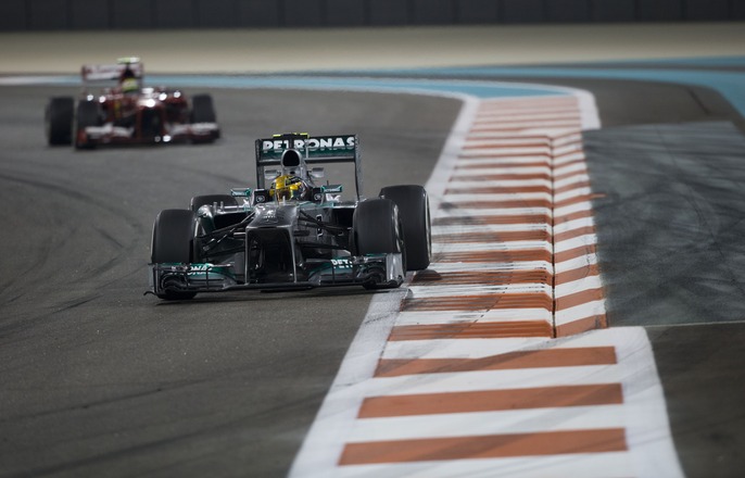 Yas Marina Circuit, Abu Dhabi, Practice Two