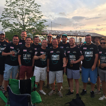 "Team Lewis Hamilton #Mercedes #AMG #Petronas #TeamLH #Silverstone #2015" - via @twista3000