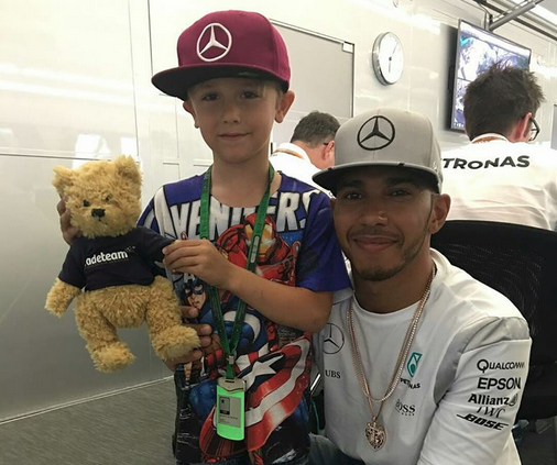 via We Support Lewis Hamilton on Facebook