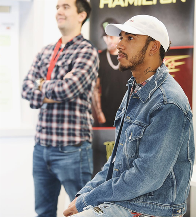 Awesome dropping by the @monsterenergy factory this morning to see the team hard at work making my 44 energy drink. I love the work that they do!&nbsp;🏾 #44Unleashed #MonsterEnergy​ ​#Ambassador