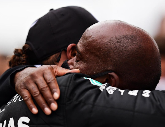 This moment in time I will never forget. We started with nothing, he had 4 jobs to keep me racing at one time and I slept on the couch. We dreamt of doing something, something so far out of reach, becoming an F1 driver. For a family with no money, we may have looked and sounded crazy. People would laugh at us, call us names, joke about us but we kept our heads down. We did our fighting with actions on track. Those who judged us back then, I wonder if they look upon us with hate and anger that we proved them wrong or maybe they’ve grown and think “good for them”. I like to think the latter. But we did it as a family and we never gave up. So if you’re out there wondering, doubting yourself, don’t!! Don’t give up, keep pushing, keep dreaming and talking that dream to existence. You can do anything you put your mind to, I believe in you and so should you.