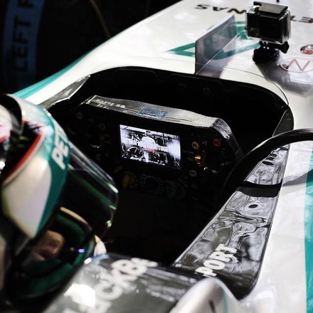 If you look closely at my steering wheel, this is what I see every time my car starts. I think of you all before every race! #wewinandlosetogether #TeamLH #LoveMyTeam #bestfansintheworld #Motivation #44Forever http://instagram.com/p/wYyHZ4L02y/
