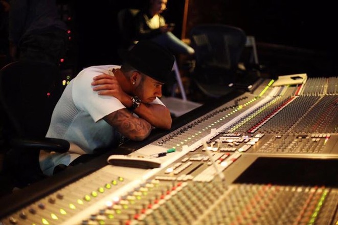 Other than being in a car, or anything with an engine, this is my favourite place to be. My fortress of solitude. It allows me to get away from it all, and let everything out creatively. I love music, and I love the process of making music. Maybe one day soon I'll let you hear something :) . #TeamLHMusic #Cooking