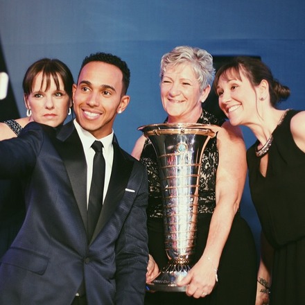 My beautiful Mum, and sisters. They were with me in Qatar, at the FIA Prize Giving! Love them! #Family