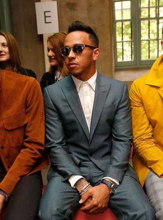 At the Richard James fashion show in London #LCM