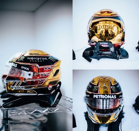 Custom gold helmet 😍🔥What do you guys think?&nbsp;​#​Bell​H​elmets​E​urope 🙏🏾 #design #f1
