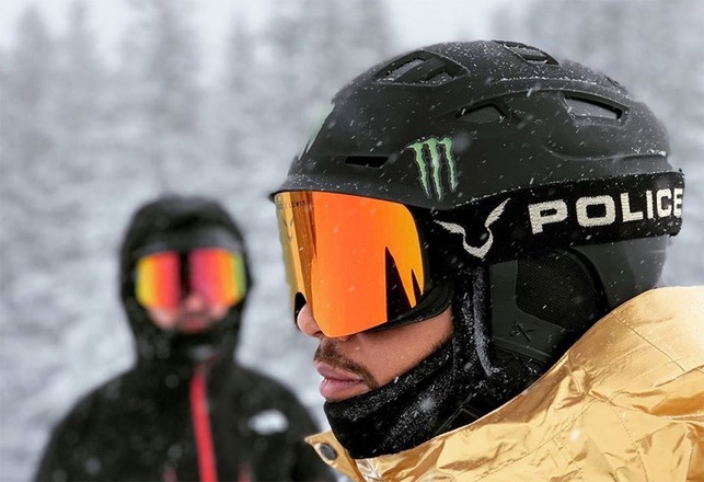 Had so much fun creating this collection with Police Eyewear. To see them come to life and see my friends wear them is such a great feeling. So grateful to my team for all the hard work getting these ready. #policexlewis