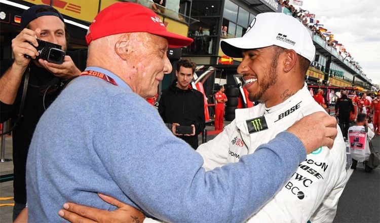 Today we celebrate Niki’s 71st birthday.It would have been so nice to have him there at testing earlier this week. He would always say “Give it a**holes” before a race. I hope we can continue to make him proud 🙏🏾 Happy Birthday Niki ❤️