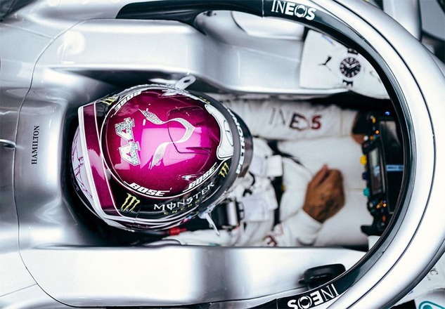 Day 1 testing complete 🏁Good to be back on the track 👊🏾 #F1Testing