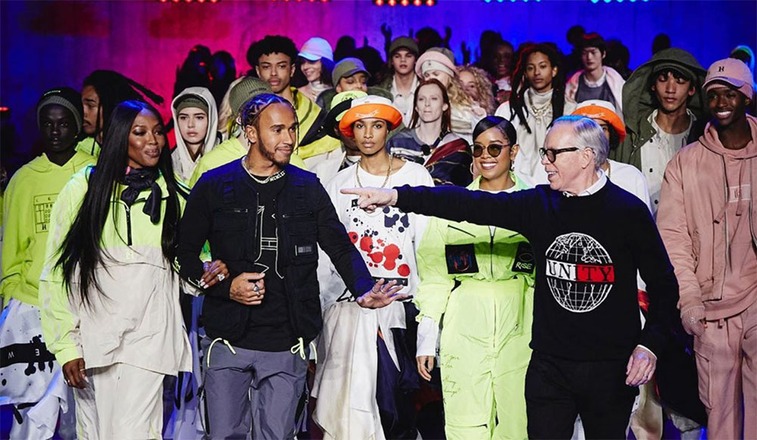 Last night was 🔥 launching #TommyxLewis Season 4. Thanks to Tommy, HERmusic, all my amazing models including Naomi and of course to everyone at Tommy Hilfiger. It’s been such a journey to create our most sustainable collection to date, but it’s something I’m so proud that we’ve been able to achieve. Feeling very grateful for all our hard work today. �?�?�